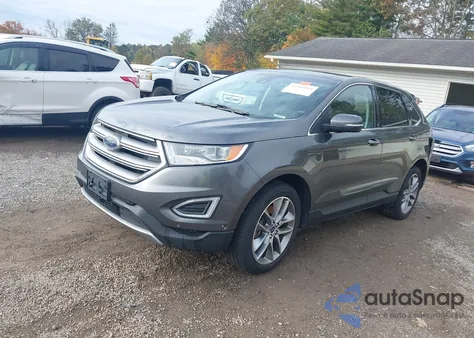 2016 Ford Edge Titanium from USA, damaged, VIN 2FMPK4K93GBC57265